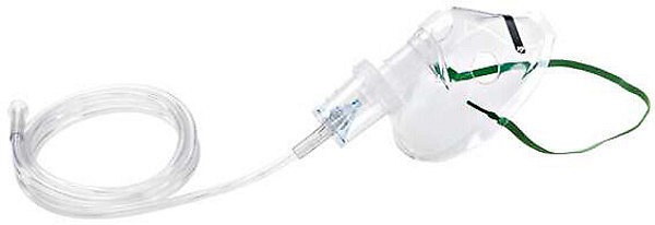 Inhalator Med Aerosolmask Vuxen Slang 2.1m Dehp-Fri