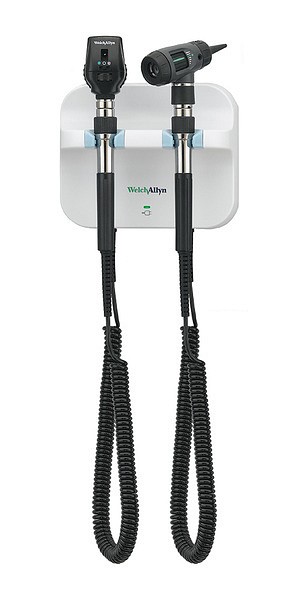 Oto-oftalmoskopset welch allyn 3,5v vägghängd