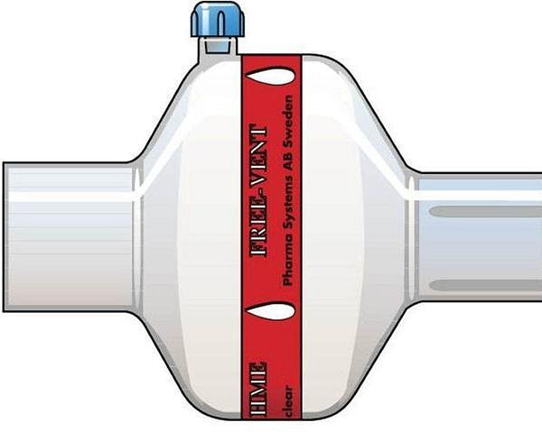 Fukt/värmeväxlare bact hme vink m port tv 150-1500ml 15/22mm