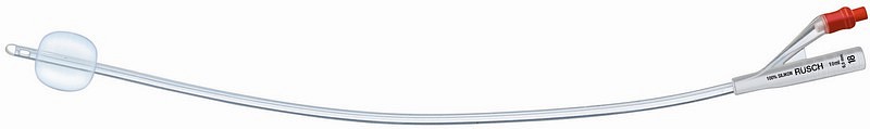 Urinkateter Brillant CH12 41cm Nel 10 ml helsilikon
