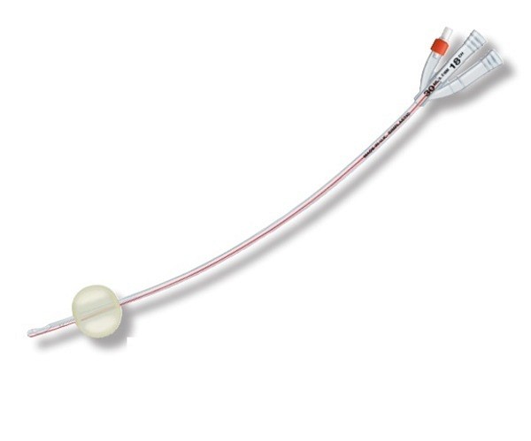 Hematurikateter SoftSimplastic CH24 42cm Couv 30ml latexballong PVC