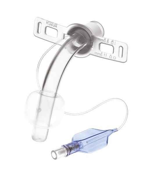 Trakeostomikanyl med cuff st 10 PVC latexfri