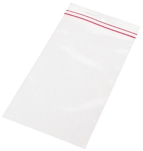 Blixtlåspåse 230x320mm med skrivfält