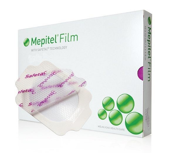 Sårfilm Mepitel 10x25cm silikon steril