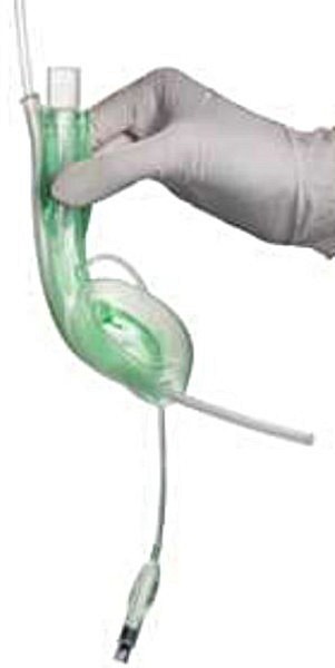 Larynxmask böjd eng sugkanal nr 5 70-100 kg latex & ftalatfri