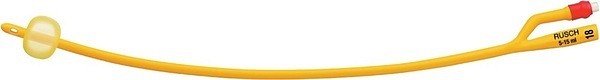 Urinkateter Rusch Gold CH18 40cm Nel 5-15ml silkolatex