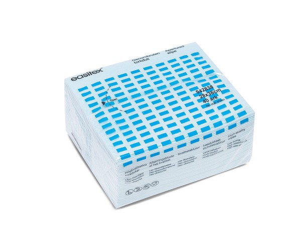 Torkduk Easitex 94 28x38cm blå genombruten