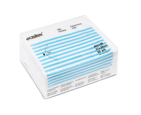 Torkduk Easitex 40 27x36cm vit slät