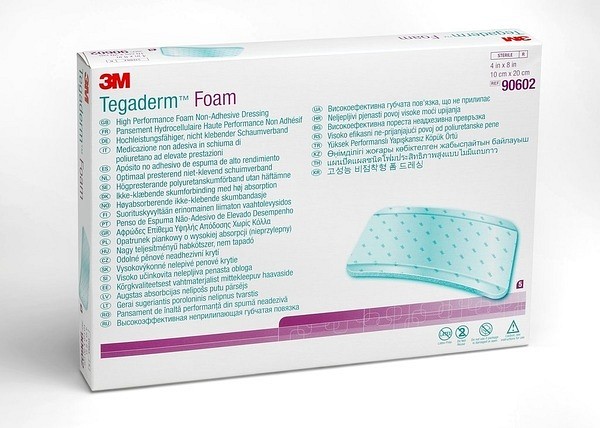 Skumförband Tegaderm HP Foam 10x20cm steril