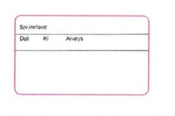 Etikett provtagning lab 49,5x29mm 300st/rle