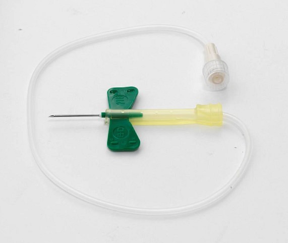 Venprovtagningsset BD Safety-Lok 0,8 x 19 mm, grön 21G, 305 mm, ej luer