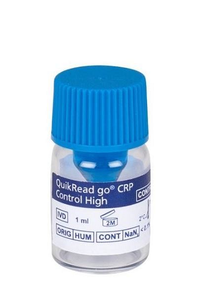 Crp kontroll hög Quickread go instrument