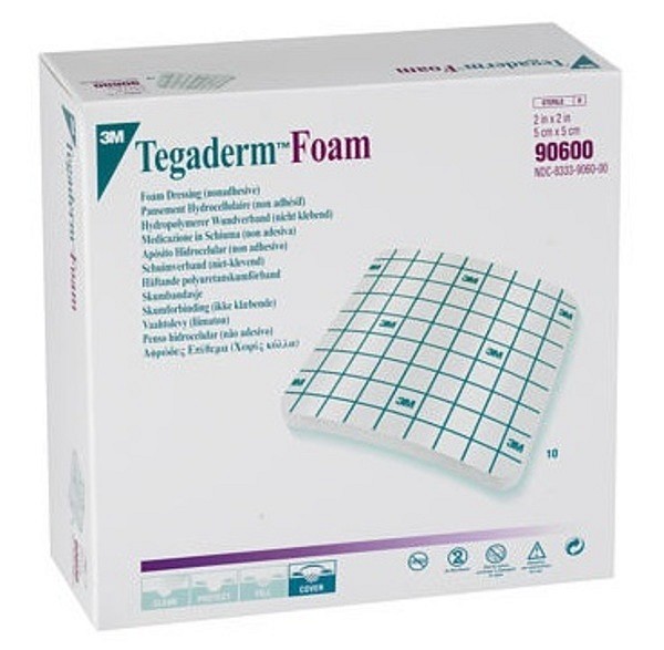 Skumförband Tegaderm HP Foam 5x5cm steril