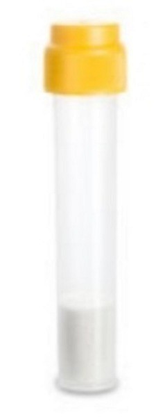 Transporthylsa ø20xh115mm med skruvlock och absorbansmaterial
