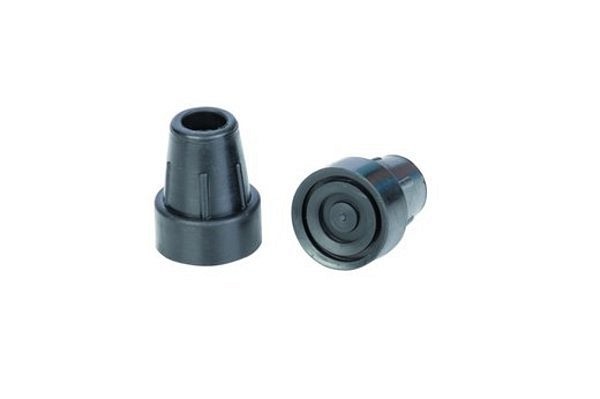 Doppsko krycka 16mm blå naturgummi med stålinlägg