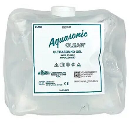 Ultraljudsgel aquasonic clear 5L parfymfri