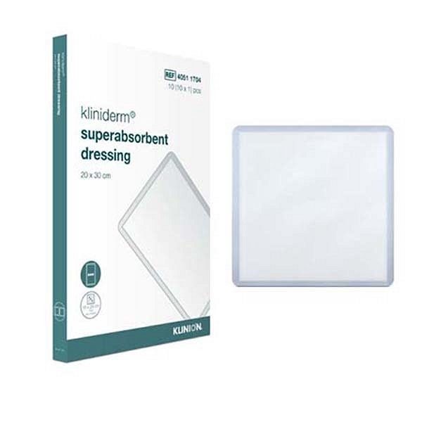 Superabsorberande förband Kliniderm Superabsorbent 20x30cm steril