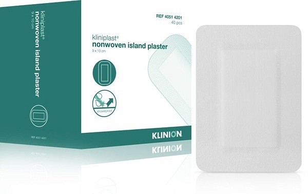 Kliniplast Island Plas 9x30 *S Nonwovenplåster Duschsäkert