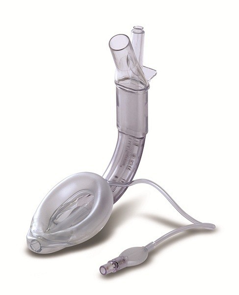 Larynxmask lma Supreme nr 3 engångs böjd med cuff