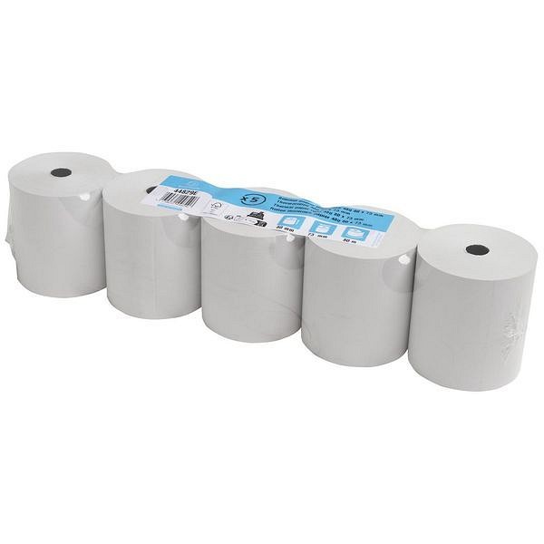 Räkne-/kvittorulle thermo 80x80mm 12mmx80m