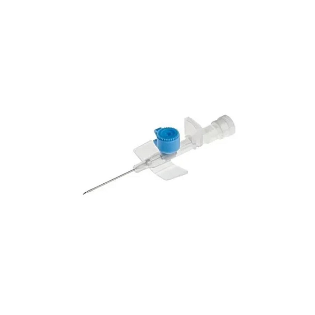 PVK Kanyl Infusion 22g 0,9x25mm Blå Stickskydd Introcan Safety 3
