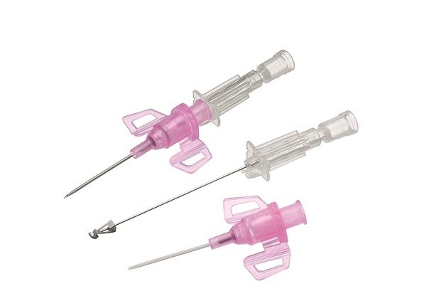 PVK Kanyl Infusion 20g 1,1x32mm Rosa Stickskydd Introcan Safety 3