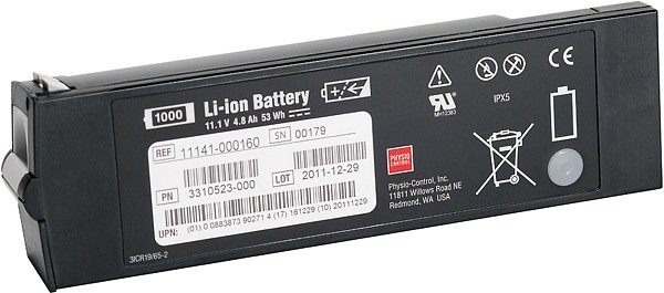 Batteri till hjärtstartare t lifepack 1000 aed