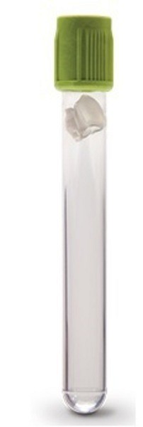 Vakuumrör BD Vacutainer Barricor, 7/4,5 ml, limegrön, pappersetikett