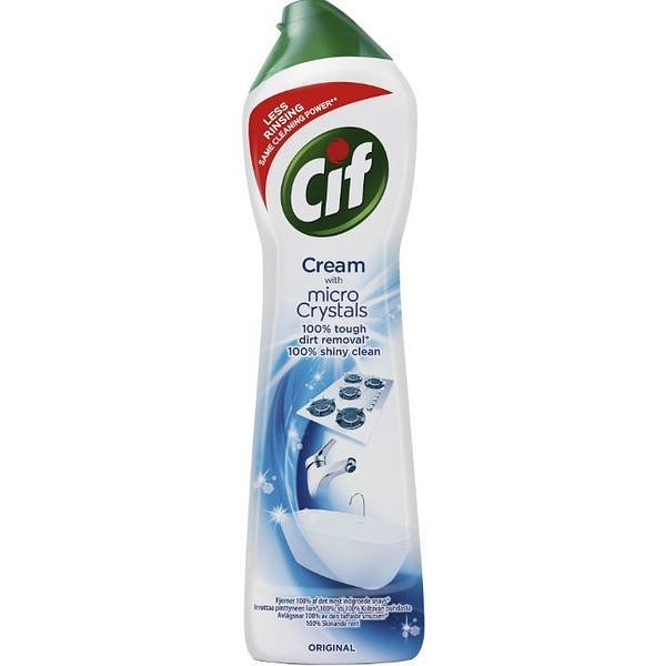 Skurmedel Cif Cream original 500ml parfymerad pH 11