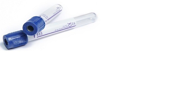 Vakuumrör BD Vacutainer Na-Heparin, 7/6 ml, mörkblå, pappersetikett