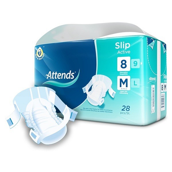 Skydd Allt-I-Ett Attends Slip Active 8 M