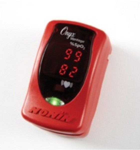 Pulsoximeter onyx 9590 pox mätare till barn och vuxen blå