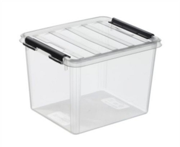 Förvaringsbox med lock natur 3l för livsmedel