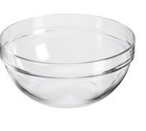 Skål glas 17cm 1,1l