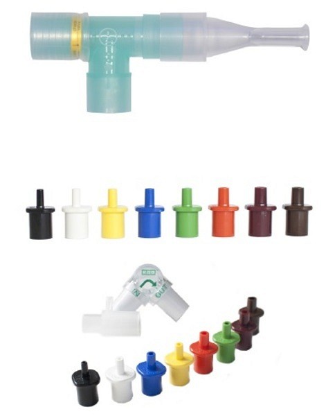 PEP-motstånd Intersurgical 1,5mm svart PVC-fri