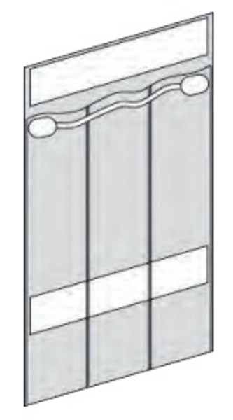Op-instrumentficka Barrier 30x50cm steril laparoskopi häftande