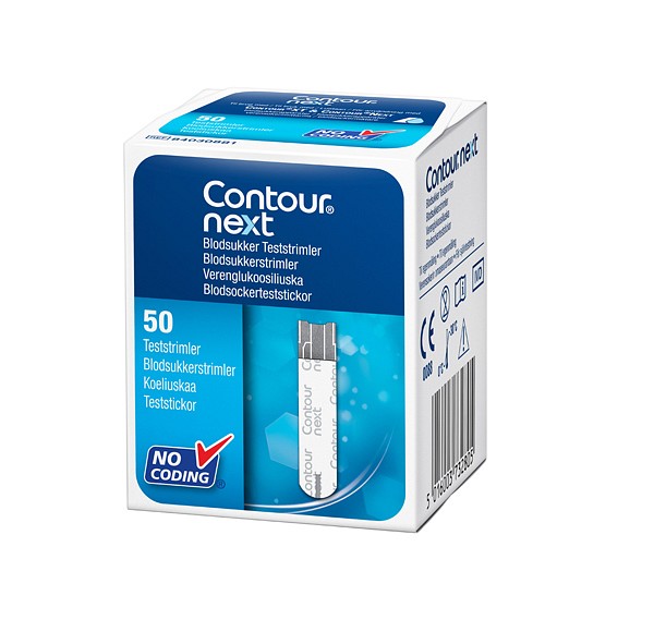 Teststicka Contour Next (För Mätning Av Blodglukos) 50 St