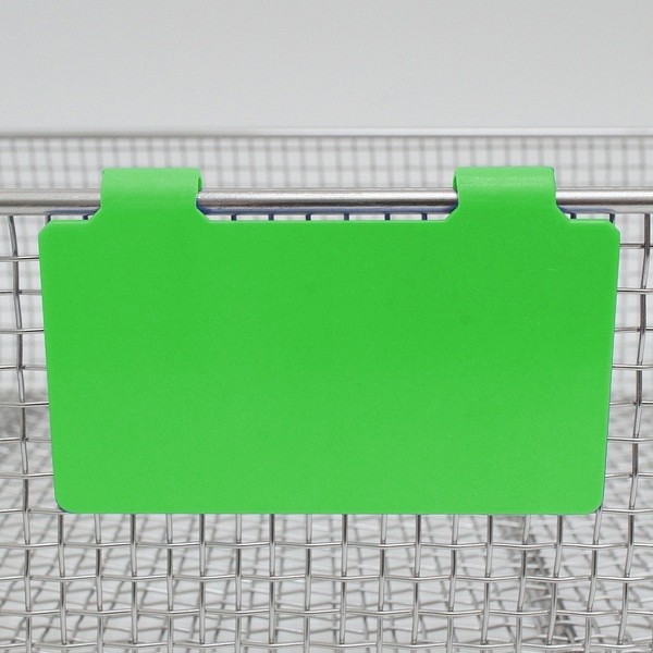 Gallerskylt Plast 90 X 50 Mm Grön Förp Om 25 St