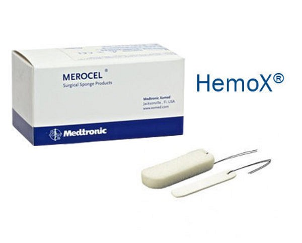 Nästamponad Merocel hemox pope 10cm med sträng