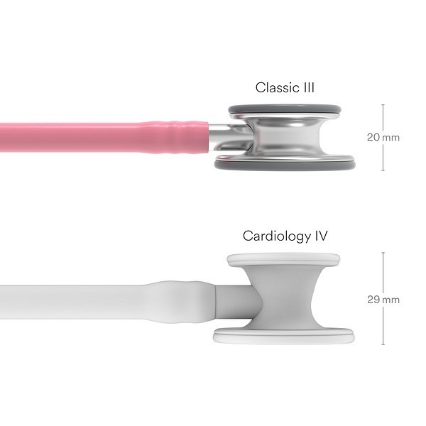 Stetoskop littmann classic 3 ljusrosa