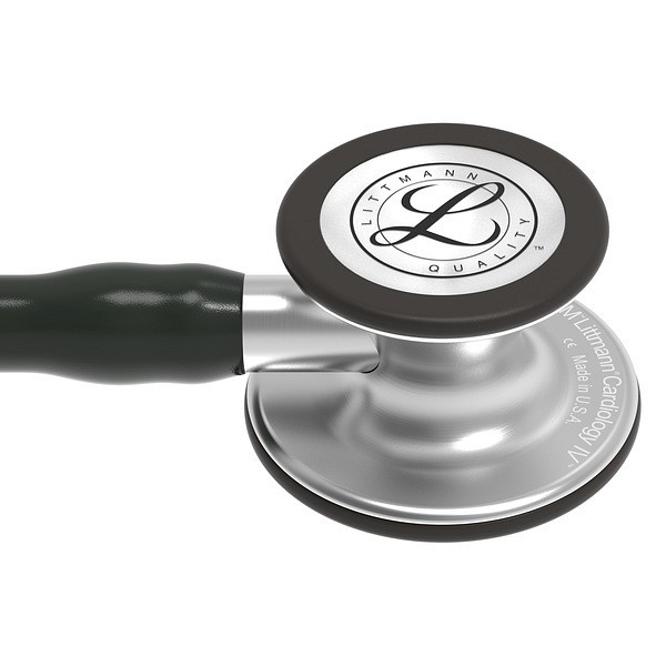 Stetoskop littmann cardiology iv diagnostik svart 6152