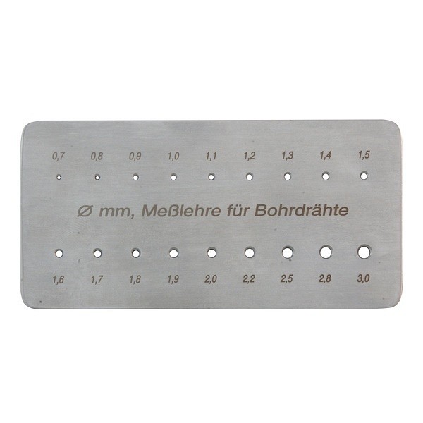 Håltolk För Kirschnertrådar Mätområde 0.7-3.0 Mm