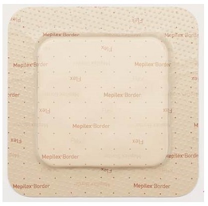 Skumförband silikon Mepilex Border Flex 10x10cm vidhäftande steril