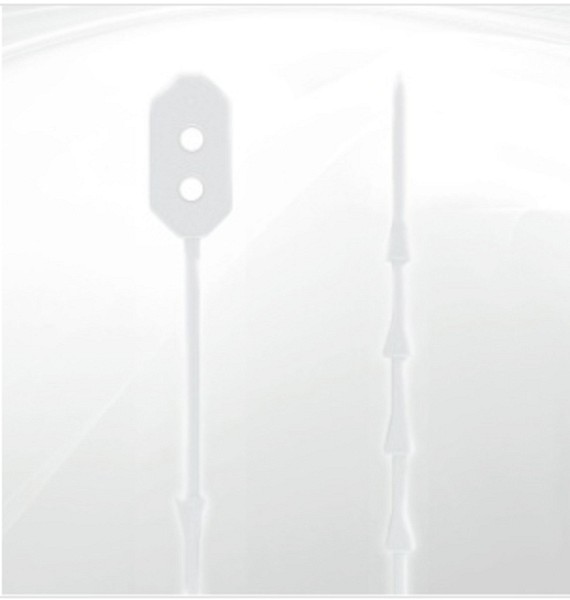 Kabelfixering Silikon Natur 210 Mm Förp Om 100 St