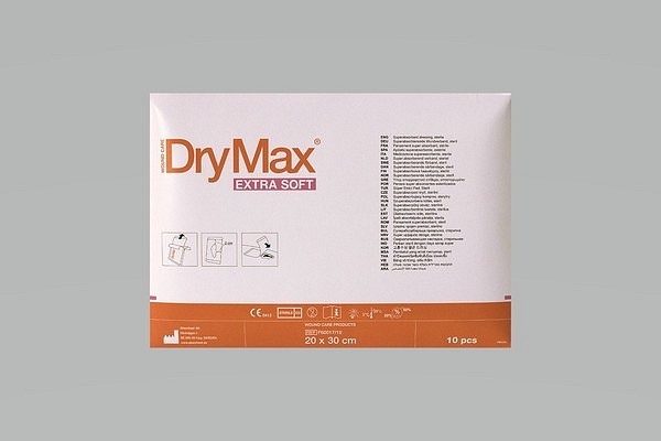 Superabsorberande förband DryMax Soft 20x30cm steril