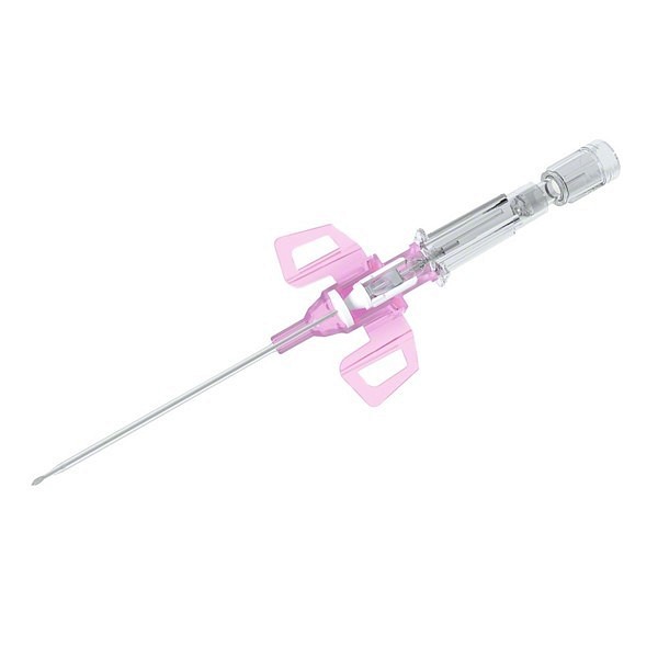 PVK Introcan Safety 1,1x50mm rosa. Steril, stickskyddad