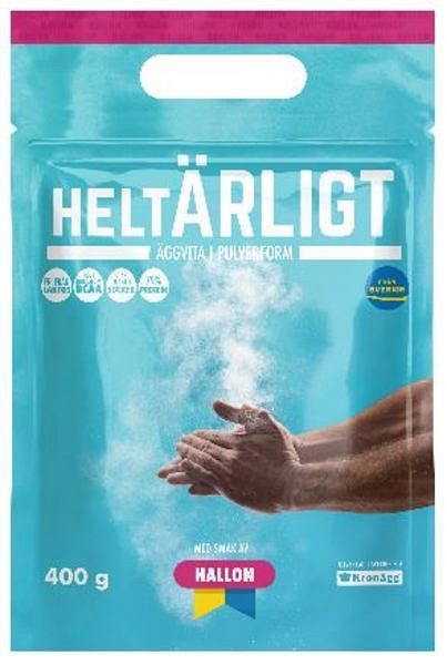 Heltärligt Äggvitepulver Hallon 400g