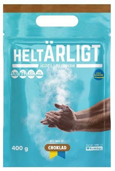 Heltärligt Äggvitepulver Choklad 400g