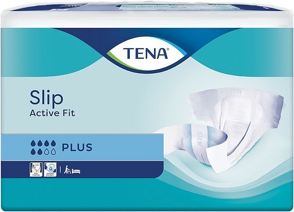 Inko skydd Tena Slip Active Fit Plus S. Höft 56-85cm, ABS ISO 1538ml