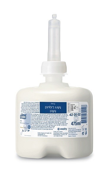 Flytande tvål Tork Premium Mini S2 oparfymerad EU-Ecolabel